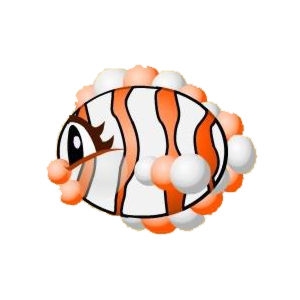 Clownfish Bubblebaby